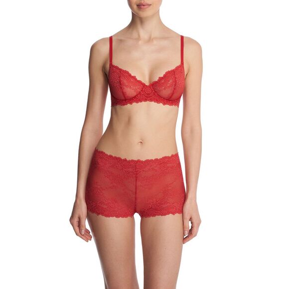 Natori NWT Heavenly Convertible Balconette Underwire Bra Poinsettia 32D - Picture 4 of 8